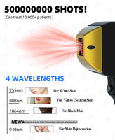 Épilation au laser permanente Ice Titanium 808nm, laser diode 755nm 808 1064, machine d'épilation au laser professionnelle
