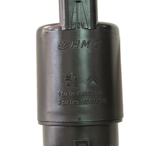 Pompa Lavavetri Monoforo ad Alta Efficienza OE 643476 Nuova Nera Marca PSA per Peugeot 301/307/308/307sw/607/RCZ <span class=keywords><strong>Citroen</strong></span> <span class=keywords><strong>C3</strong></span>/C4/C5 - Product Image 4