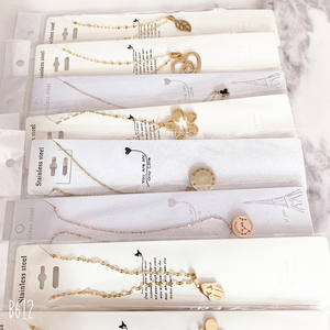 Vente en Gros <span class=keywords><strong>de</strong></span> Bijoux en Acier Inoxydable pour <span class=keywords><strong>Femme</strong></span>, Usine <span class=keywords><strong>de</strong></span> Colliers Tendance en Acier Titane pour <span class=keywords><strong>Femme</strong></span>, Vente en Gros <span class=keywords><strong>de</strong></span> Colliers Bon Marché - Product Image 5