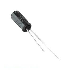 Condensateur original CAP ALUM 18UF 20% 63V RADIAL TH Through Hole 63ZLH18MEFCTA5X11 18 uF - Product Image 1