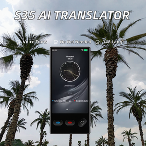 Traducteur vocal intelligent S35, dernière version, traduction <span class=keywords><strong>en</strong></span> <span class=keywords><strong>arabe</strong></span>, ChatGPT, 148 langues, écran tactile, <span class=keywords><strong>photo</strong></span>, 19 langues de traduction hors ligne - Product Image 2