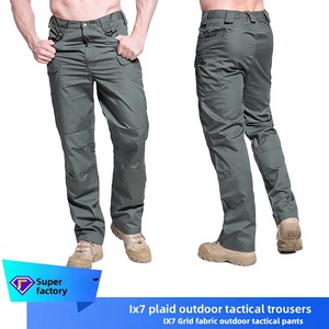 Pantalones Casuales de Verano para <span class=keywords><strong>Hombre</strong></span>, Corte Recto, Cintura Media, Ligeros, Deportivos, Tácticos, Modelo X7-01 - Product Image 3