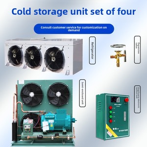 New 380V Complete Cold <strong>Storage</strong> Equipment <strong>Low</strong> Temperature Semi-Hermetic Piston Air-Cooled <strong>Unit</strong> - Product Image 5