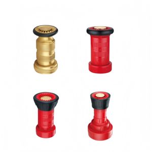 <span class=keywords><strong>Lexan</strong></span> en <span class=keywords><strong>plastique</strong></span> de haute qualité 11/2 \ "2 \" 13/4 \ "buse de tuyau d'incendie Chrome rouge ventes élevées équipement chaud lutte contre l'incendie utilisé incendie - Product Image 1