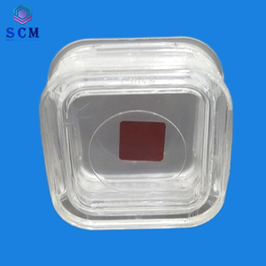 <span class=keywords><strong>Plaquette</strong></span> de ZnTe de type N de qualité laboratoire, tolérance d'<span class=keywords><strong>angle</strong></span> de cristal précise (110), cristal semi-conducteur II-VI non dopé - Product Image 6