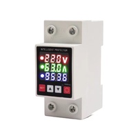 30A 40A 50A 63A 80A 100A 220V 110V 230V Rail Din Réglable Surtension et Sous Tension Dispositif De Protection Relais De Protection