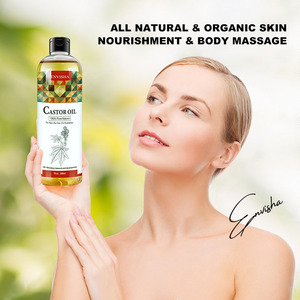 Olio di Ricino Nero Puro al 100% Biologico Vegano per Nutrire i Capelli e Favorire la Crescita di Ciglia e Capelli - Etichetta Privata - Product Image 3
