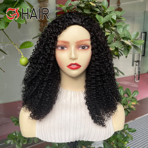 Perruques <span class=keywords><strong>afro</strong></span> crépues en cheveux humains, dentelle frontale, cheveux vietnamiens Remy, très volumineuses, perruque <span class=keywords><strong>afro</strong></span> crépue bouclée mongole, bonnet petit, sans colle - Product Image 1