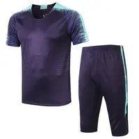 En Stock para la nueva temporada de fútbol camisa con pantalones 3/4, calidad tailandesa, equipo de Club de fútbol uniformes