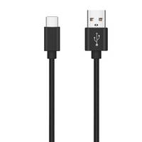 Cable USB Tipo-C de Nailon con Carga Rápida 3A, Carcasa de Aleación de Aluminio, Conductor de Cobre Puro 21AWG, Trenzado, para Impresora, Auriculares, Computadora
