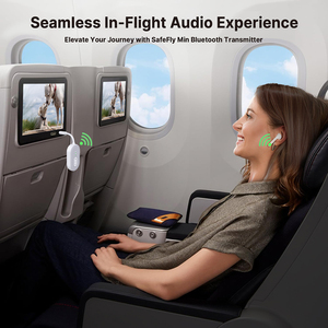 BT Transmitter <span class=keywords><strong>Receiver</strong></span> không dây di động âm thanh Máy nghe nhạc tai nghe stereo máy bay du lịch 2-trong-1 không dây BT Adapter BT-20 - Product Image 6