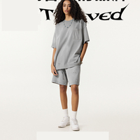Collection de vêtements pour hommes été 2026 – T-shirt à manches courtes 100 % pur coton, style rétro américain, tricoté uni, anti-boulochage