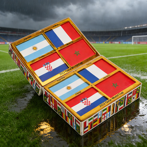 ของขวัญสำหรับแฟนฟุตบอล CS ชุดตกแต่งแบบพกพาสำหรับการแข่งขันฟุตบอล<span class=keywords><strong>โลก</strong></span>สี่ทีม<span class=keywords><strong>ชิง</strong></span>แชมป์ ปรับแต่งได้ ทนทาน ทำจากวัสดุ PET พร้อมธงสวยงาม - Product Image 1