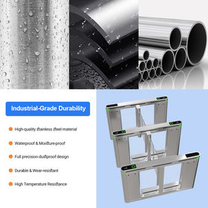 Torniquete <span class=keywords><strong>de</strong></span> Acero Inoxidable con Diferentes Estilos y Formas Únicas, Lector <span class=keywords><strong>de</strong></span> Huellas Dactilares, Dispositivo <span class=keywords><strong>de</strong></span> Reconocimiento Facial, Anti-Seguimiento - Product Image 6