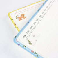 Carnet à spirales A4 avec couverture rigide en papier, 100 feuilles, design personnalisé pour étudiants - Journal cadeau