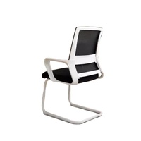 Chaise de bureau exécutif de haute qualité chaise de visiteur d'invité de maille pour des salles de réunion sans roues