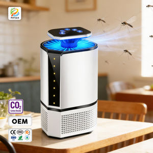 Nouvelle Arrivée Lampe Anti-Moustiques Électrique Économe en Énergie, Étanche en ABS, pour Camping et Jardin, <span class=keywords><strong>Piège</strong></span> à <span class=keywords><strong>CO2</strong></span>, Tue-Moustiques et Insectes Volants - Product Image 1