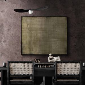 Peinture à l'huile texturée 3D de luxe sur toile, faite à la main, pour la décoration intérieure, idéale pour le salon et la salle à manger, vente en gros - Product Image 1