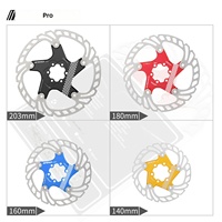Disque de frein flottant transfrontalier IIIPRO à six boulons pour VTT 140mm/160mm/180mm/203mm, boîte couleur