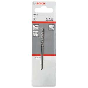 Bosch-2608597677ดอกสว่านเจาะคอนกรีต, ดอกสว่านเจาะ3165140186896 CYL-3สำหรับงานก่ออิฐ - Product Image 1