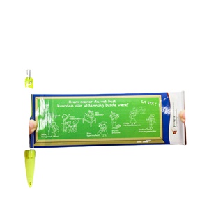 Colorful Wholesale Personalized Picture Sublimation Retractable Ballpoint Banner Pen Plastic Customized - Product Image 1