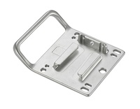 Base de montage de vélo en aluminium forgé à chaud sur mesure avec usinage CNC, finition de revêtement en poudre durable, logo personnalisé, service à guichet unique