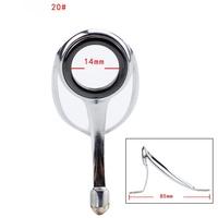 LINIX 6 #-20 # Guías de acero inoxidable Guías de mar Guías de caña de pescar Anillo Accesorios de herramientas de pesca de cerámica