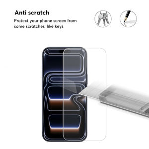 Protector de Pantalla 2.5D Transparente con Kit de Instalación, Cristal Templado 9H para <span class=keywords><strong>iPhone</strong></span> 17 Pro Max - Product Image 4