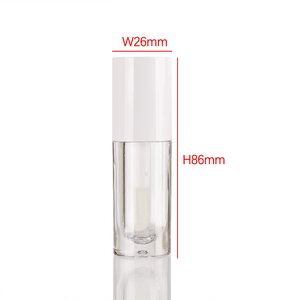 4ml Custom Large Brush Head Abs Lip Gloss <b>Tube</b> Liquid Blush Lip Scrub Packaging Container Cosmetic Empty <b>Plastic</b> <b>Tube</b> - Product Image 2