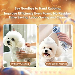 Máquina <span class=keywords><strong>de</strong></span> Espuma para Baño <span class=keywords><strong>de</strong></span> Mascotas, Apta para Perros y Gatos, Espuma con un Solo Botón, Espuma Abundante, Champú Espumoso <span class=keywords><strong>de</strong></span> Limpieza Profunda - Product Image 5