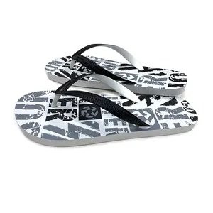Simple design home slippers men slippers outdoor light-weight sole flip-flops slippers