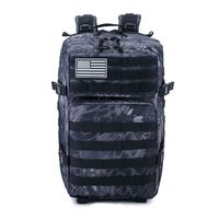 Sac à dos de portée tactique avec séparateur amovible Sac à dos de gamme avec étui à lunettes rigide/