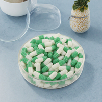 Capsules végétales transparentes en cellulose végétale naturelle HPMC végétaliennes, tailles 00, 0, 1, 2