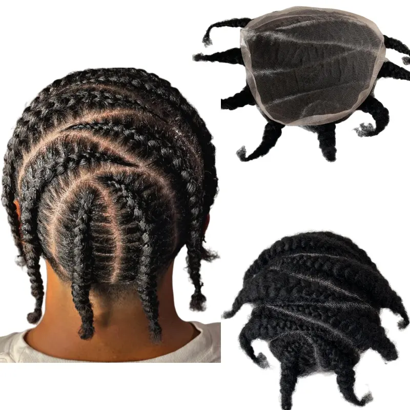 Qualité Premium tresses pour hommes aux cheveux courts pour des