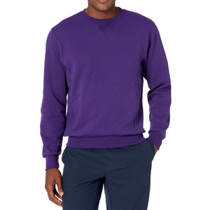 Long Sleeve Sweat Shirts <b>Thick</b> <b>Fleece</b> Blank Jumpers High Quality Men's Sweatshirts 100% Cotton Custom Logo Eco-Friendly Quick D - Product Image 4