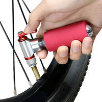 Pompe à vélo portable PRO-STAR 16G CO2, mini gonfleur d'air, valve Presta Schrader, pression >160 PSI pour gonflage d'urgence de vélo