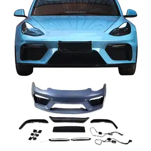 Car Front Bumper for Tesla Model 3 2019 2020 2021 2022 Changer 911 Gt4 Body Kit Auto Parts