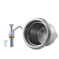 Robinet d'évier de cuisine en acier inoxydable de luxe au design industriel haut de gamme avec robinet d'arrêt durable et écologique, garantie 1 an