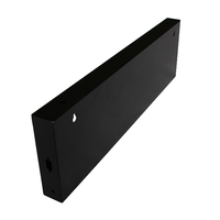 Gestion de Machine de paiement de stationnement intérieur P4 2*1 Reconnaissance de plaque d'immatriculation d'affichage à LED 554*170*58MM Cadre d'écran d'affichage à LED