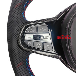Volante de carbono para <span class=keywords><strong>BMW</strong></span> <span class=keywords><strong>CS</strong></span> F10 F20 F30 F36 X3 F25 X4 F26 G20 G30 G38 G80 G82 <span class=keywords><strong>M3</strong></span> F80 M4 F82 E82 E89 Volante deportivo - Product Image 4