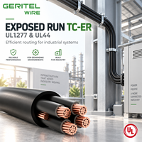 Câble XHHW-2 TC-ER UL1277 en cuivre XLPE pour le contrôle de puissance industriel