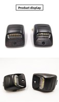 Lumières de plaque d'immatriculation LED pour voiture, lampe de rétroéclairage, ampoules à tube néon pour Toyota Tacoma 2005-2015 Tundra 2000-2013 Luce Targa