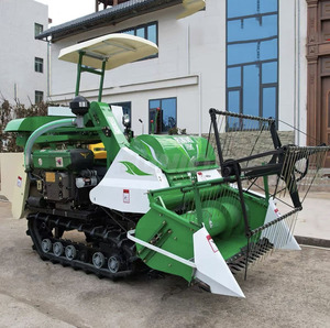 Agriculture Offre Spéciale Petites moissonneuses de riz Moissonneuse-batteuse Machine agricole Mini moissonneuse-batteuse de riz au Pérou - Product Image 4
