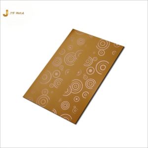 EX131 1219x2438mm 1.2mm Decorative Super <b>Mirror</b> Etched Finish Stainless Steel <b>Sheet</b> for Elevator Door and Cabin - Product Image 3