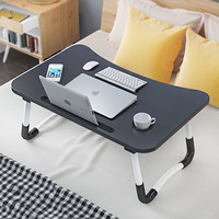 Mobilier commercial moderne Petit bureau en bois pour ordinateur portable Table de lecture pliable ou lit avec fonction de tour