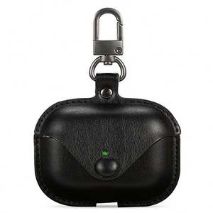 Funda protectora de cuero PU para <span class=keywords><strong>Apple</strong></span> AirPods Pro 4 <span class=keywords><strong>3</strong></span> 2 1 <span class=keywords><strong>Earpods</strong></span> Accesorios Funda con AirPods de tercera generación - Product Image 2