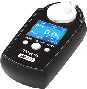 เครื่องวัดน้ำตาลในผลไม้แบบดิจิตอลความแม่นยำสูงเครื่องวัดค่าความหวานแม่นยำสำหรับอาหารและน้ำตาลอุปกรณ์ทดสอบ - Product Image 1