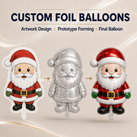 Individuelle Folienballons Personalisierte Bedruckte LOGO-Form Ballons Muttertag Abschlussfeier Dekorative Werbe-Folienballons