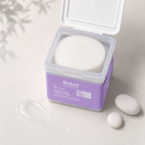 Almohadillas Faciales Reafirmantes con Retinol y Péptidos, 120 Unidades, Cuidado de la Piel Antienvejecimiento - Product Image 3
