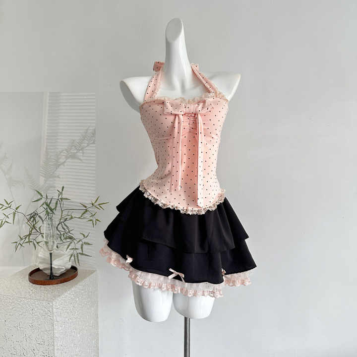 Sweet Spicy Halterneck Vest main image 0